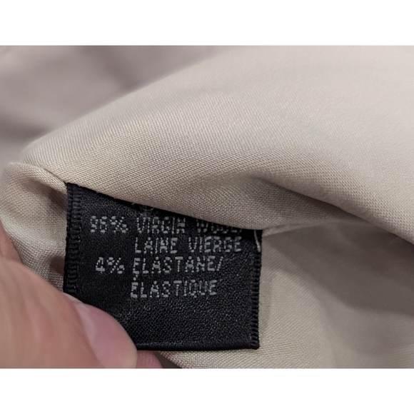 Lafayette 148 New York Bleeker Virgin Wool Pants Size 2 - Picture 7 of 8